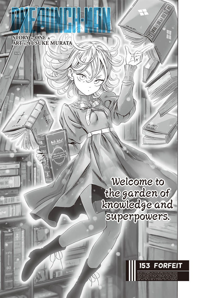 One Punch Man - Chapter 153 image 01